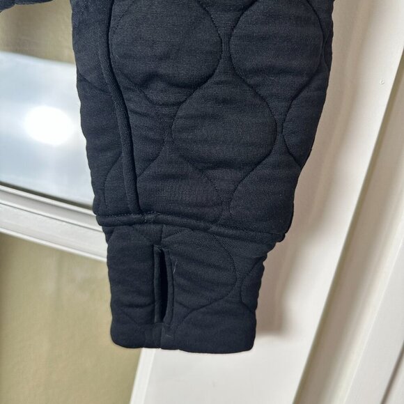 LULULEMON Scuba Oversized Quilted Half Zip Black Size XS/S - Picture 7 of 11